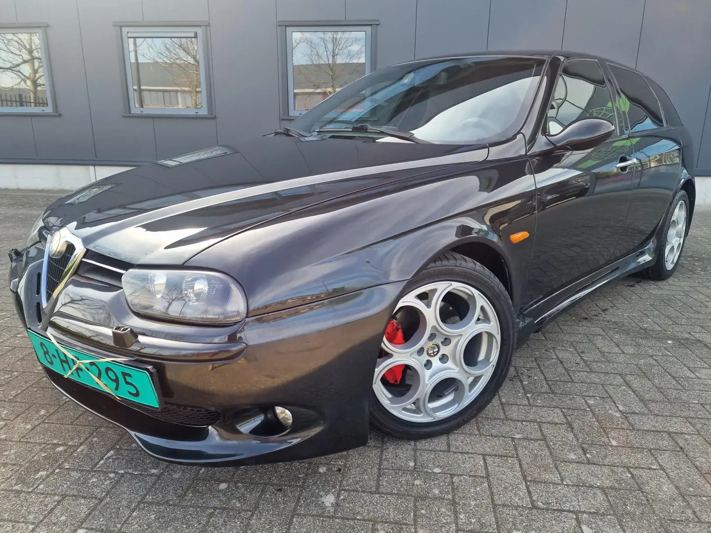 Alfa Romeo 156 Sportwagon 3.2 V6 GTA, netto € 17.950, nwe distrib Zwart - 2