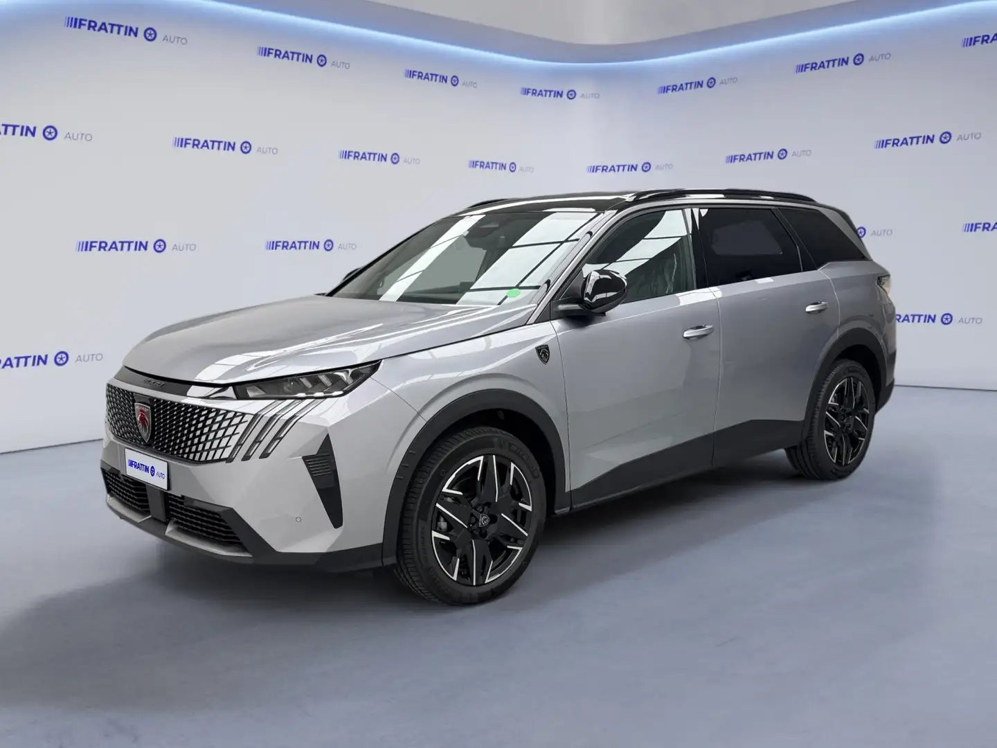 Peugeot 5008 Hybrid 136 e-DCS6 GT Zilver - 1
