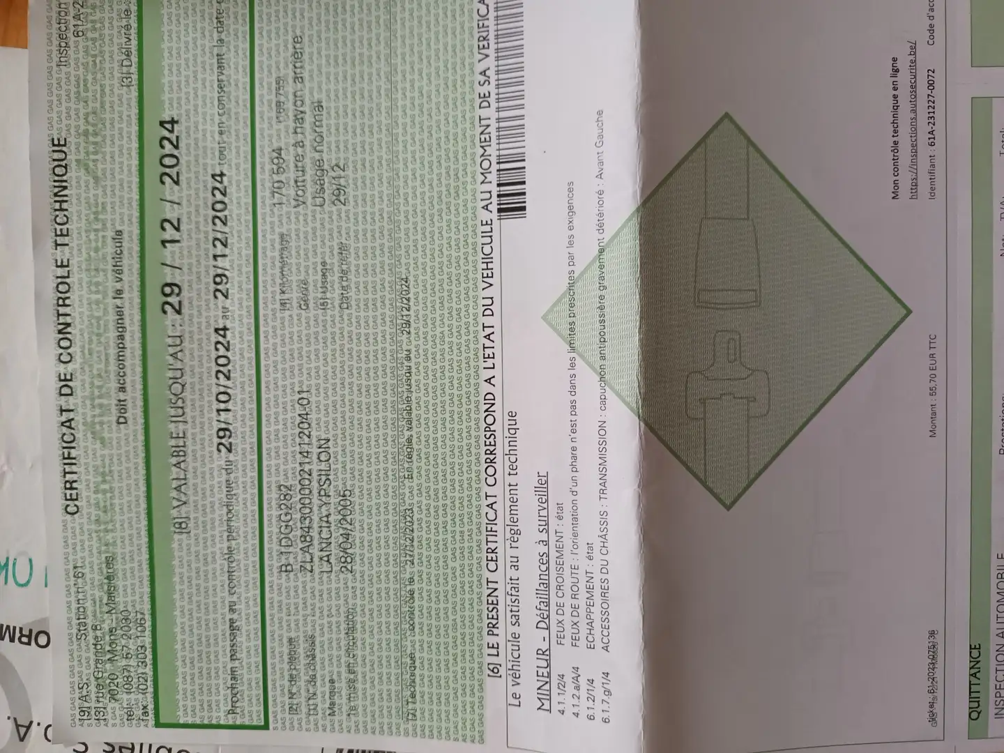 Lancia Ypsilon 1.2i 8v Argento - 1