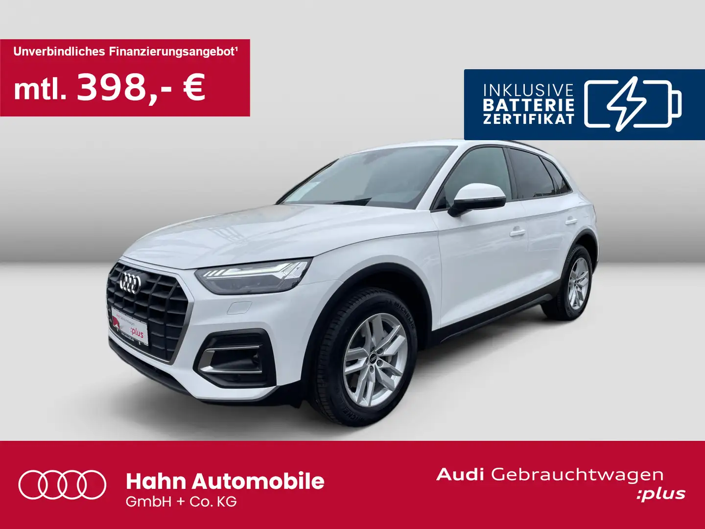 Audi Q5 50TFSIe quattro S-tronic S-line Matrix Navi Weiß - 1