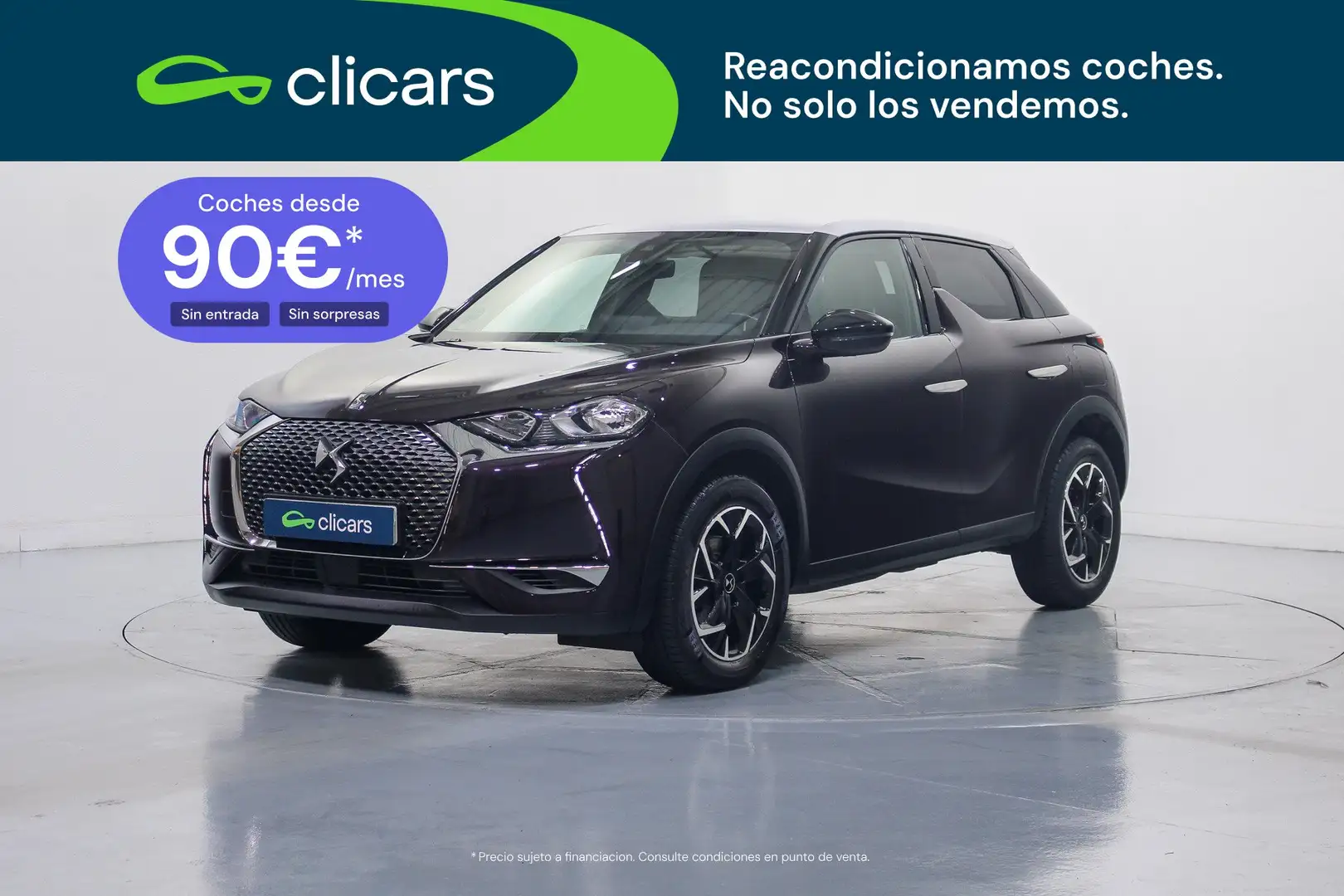 DS Automobiles DS 3 Crossback BlueHDi So Chic 110 Negro - 1