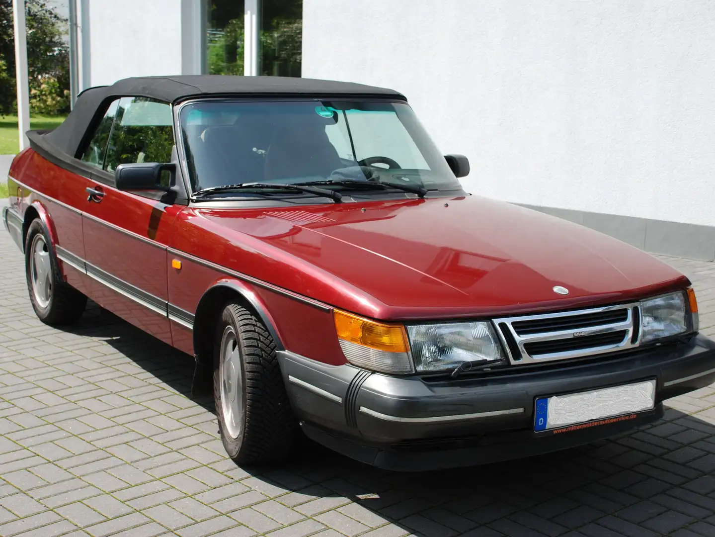 Saab 900 900 i 2.1-16 Cabrio Piros - 1