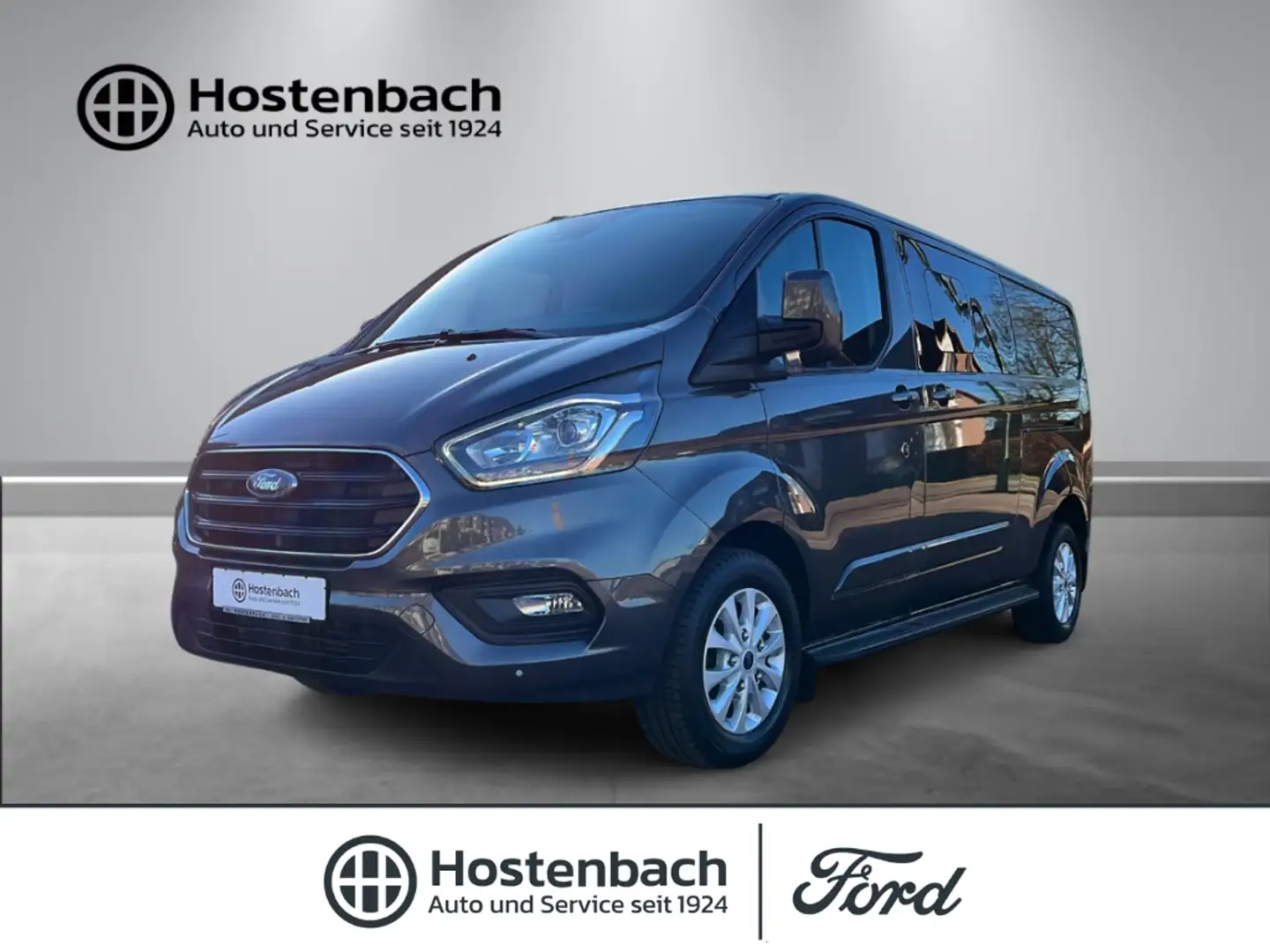 Ford Transit Custom 320 L2 Doppelkabine Limited/PDC vo+hi/Laderaumschu Grau - 1