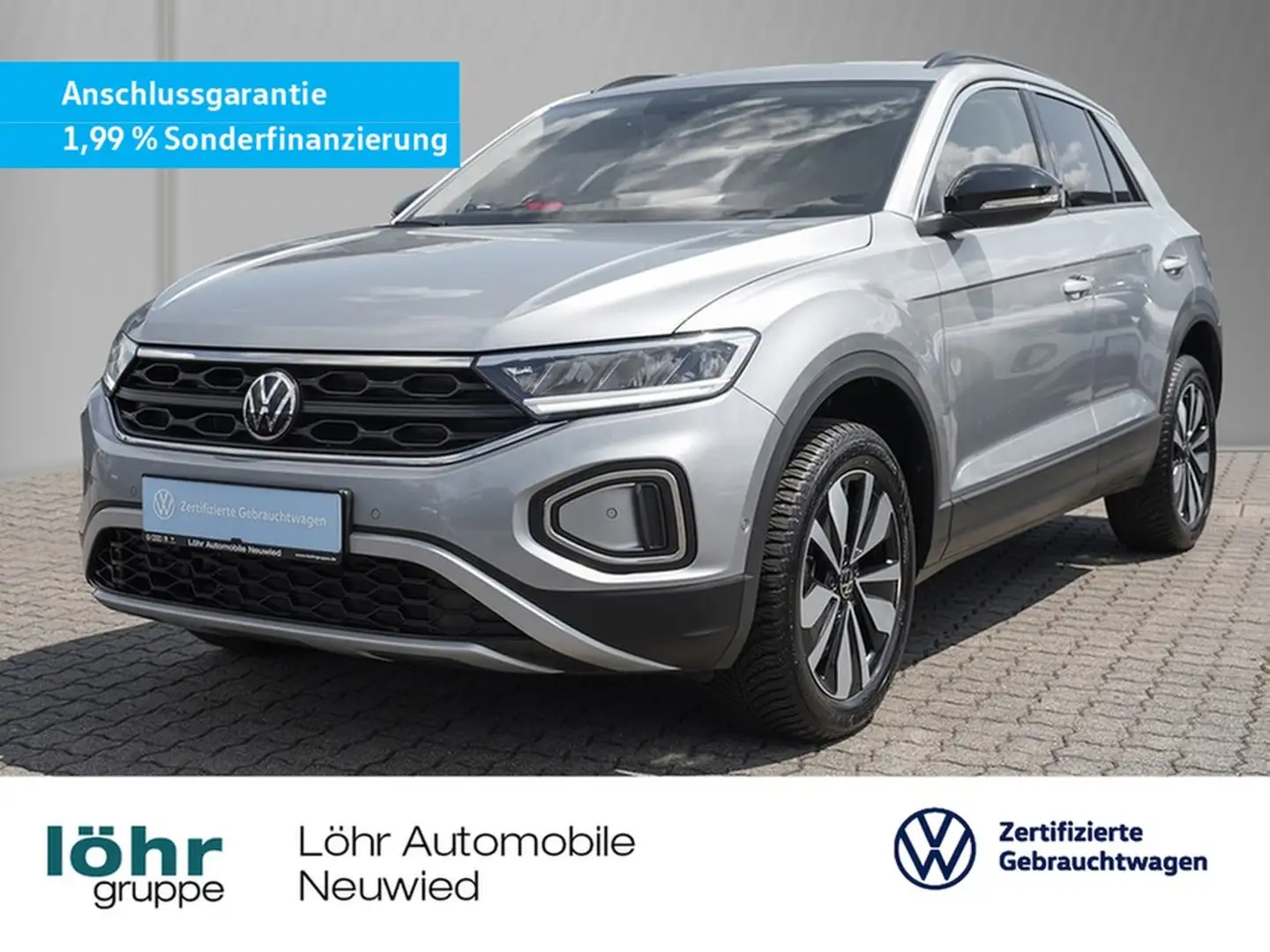 Volkswagen T-Roc 1.0 TSI GOAL /BEATS/LED/Standhzg./Navi/AHK Argent - 1