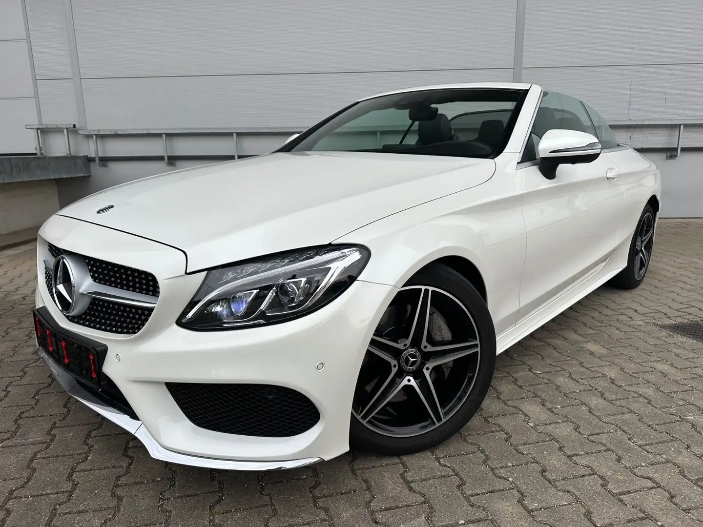 Mercedes-Benz C 250 d Cabrio/AMG/LED/KAMERA/TOP GEPFLEGT/ Blanco - 1