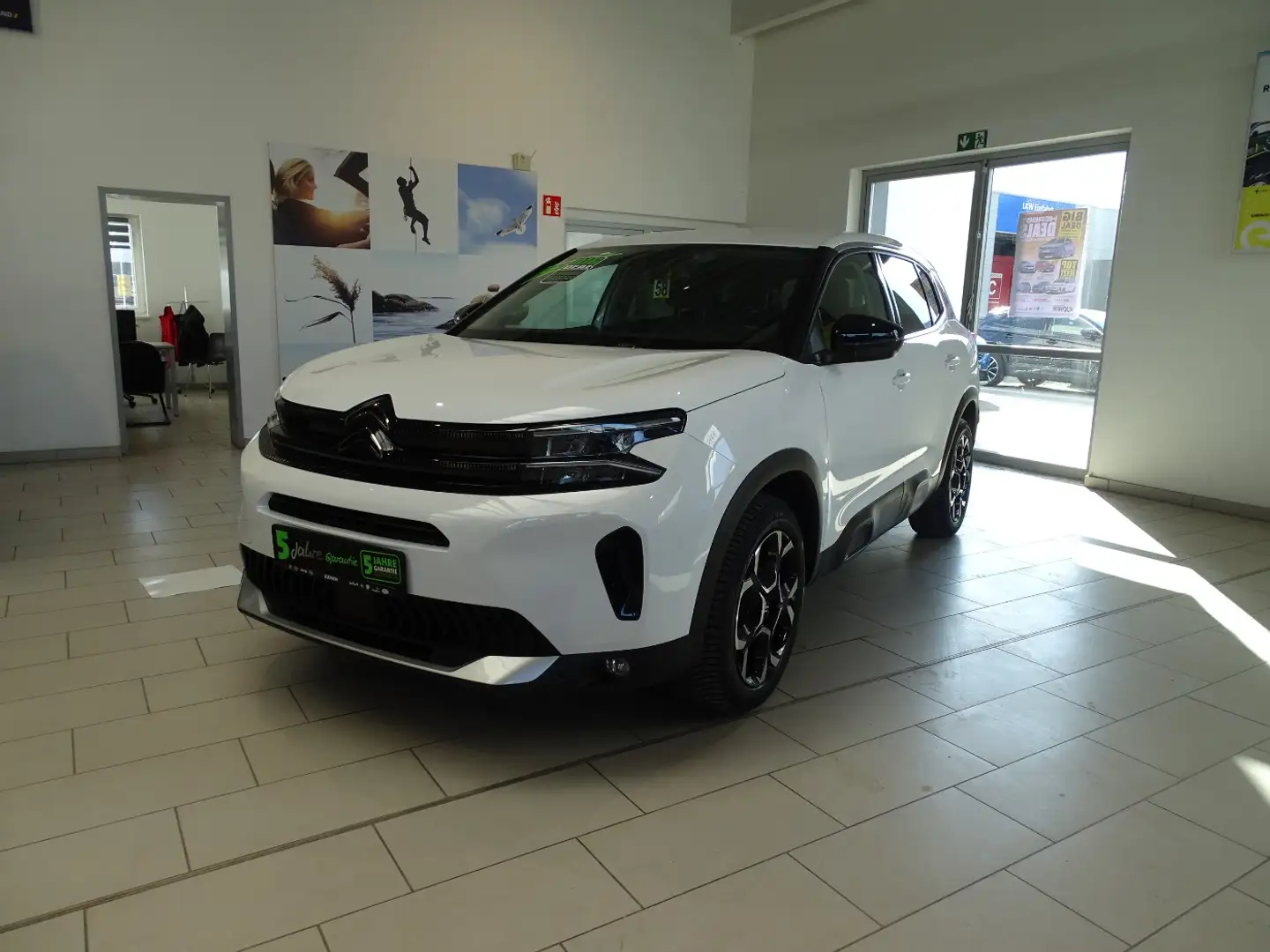 Citroen C5 Aircross 1.2 PureTech 130 FEEL LED+SHZ+Kam. Weiß - 2