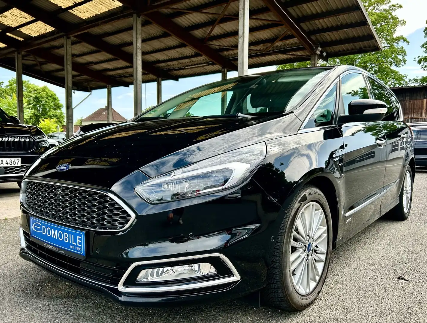Ford S-Max Vignale 2.0 Eco AWD *MASSAGE-SITZE*MEMORY* Schwarz - 1