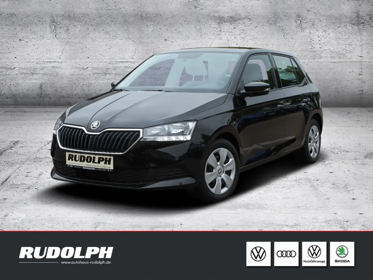Skoda Fabia 1.0 MPI Cool Plus SHZ DAB Klima Schwarz - 1