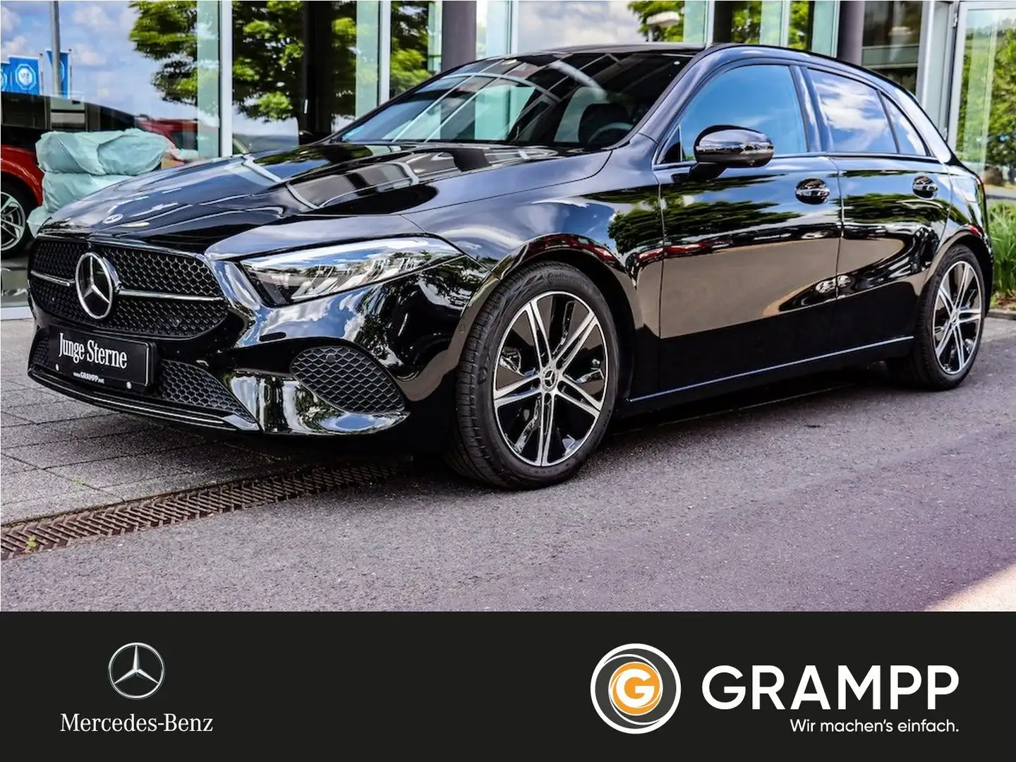Mercedes-Benz A 220 4M Progressive Advanced/Distronic/Kamera Schwarz - 1