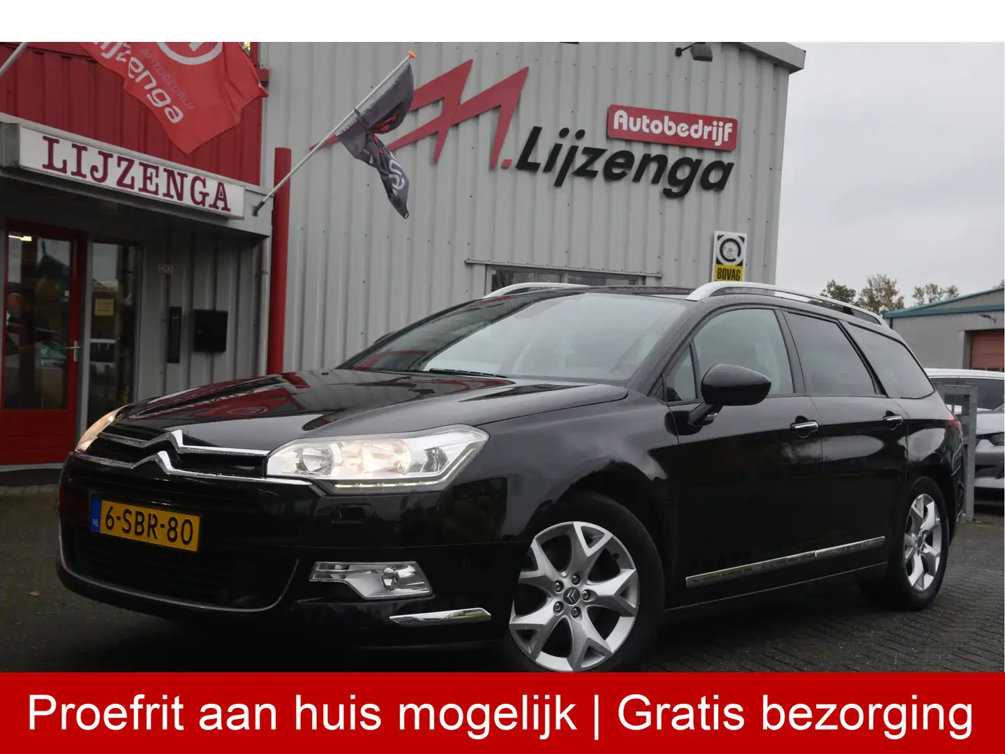 Citroen C5 Tourer 1.6 THP Business Hydraulische | Navi | Trek Zwart - 1