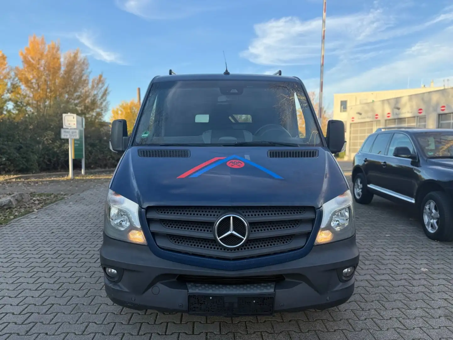 Mercedes-Benz Sprinter II Kasten/316 CDI/KLIMA/ACC/NAVI/ Bleu - 2