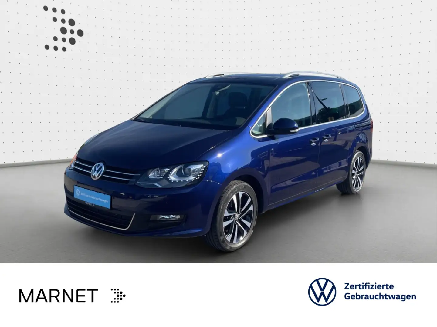 Volkswagen Sharan 1.4 TSI DSG UNITED* Navi* Pano* 7-Sitze* Bleu - 1
