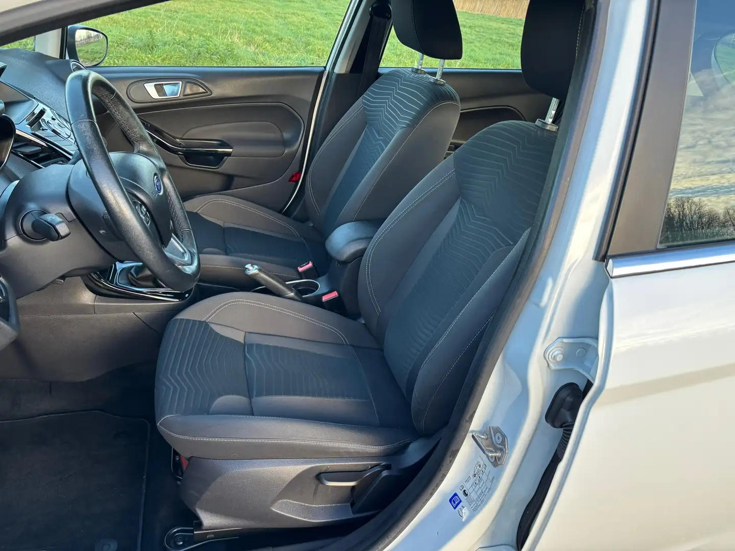 Ford Fiesta 1.0 EcoBoost Titanium/Navi/Pdc/Acc/Cruise Weiß - 2