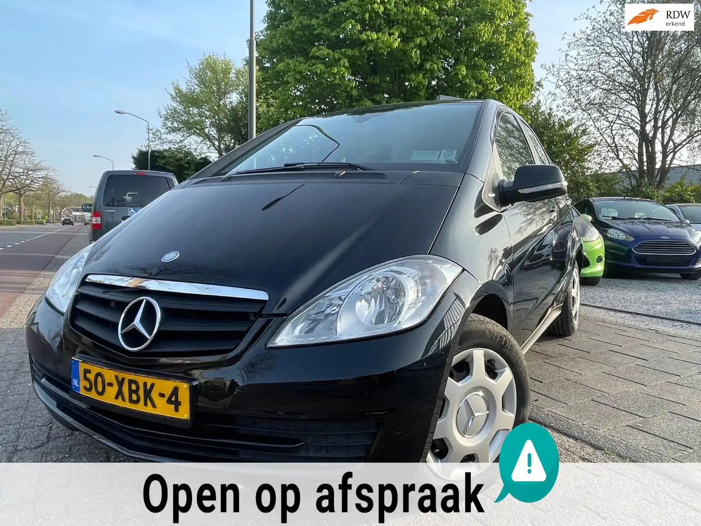 Mercedes-Benz A 160 Business Class A-C Elek Pakket Navi Nw Apk Negro - 1