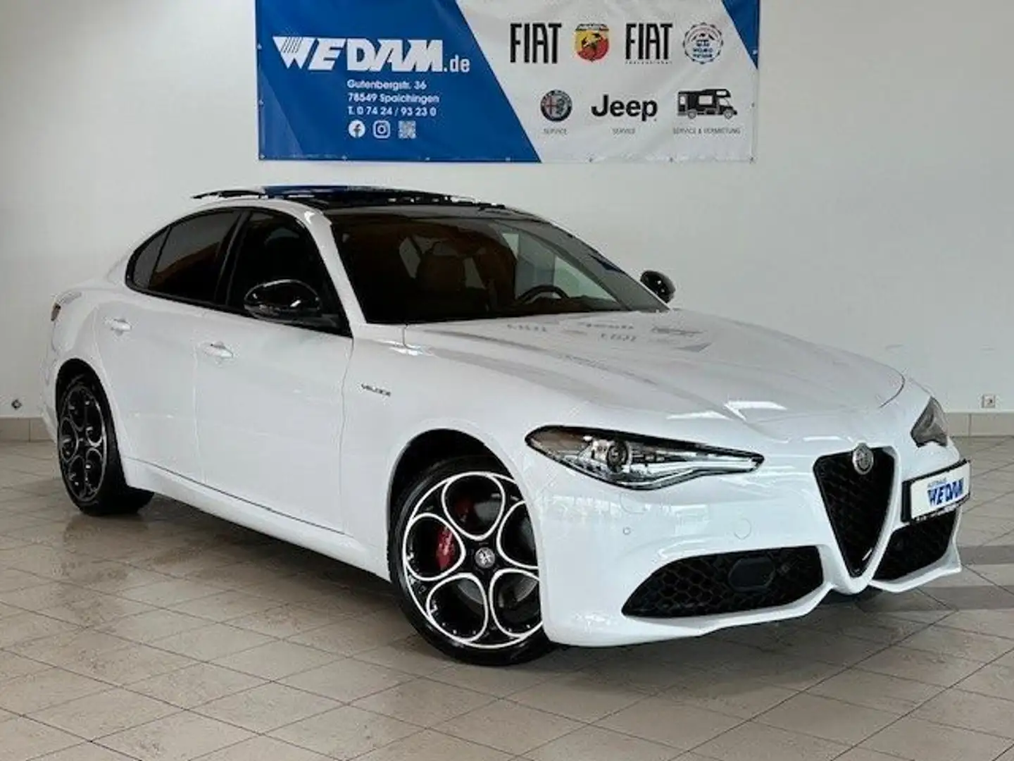 Alfa Romeo Giulia Veloce Q4 2.0 280PS 8AT *Schiebedach* White - 2
