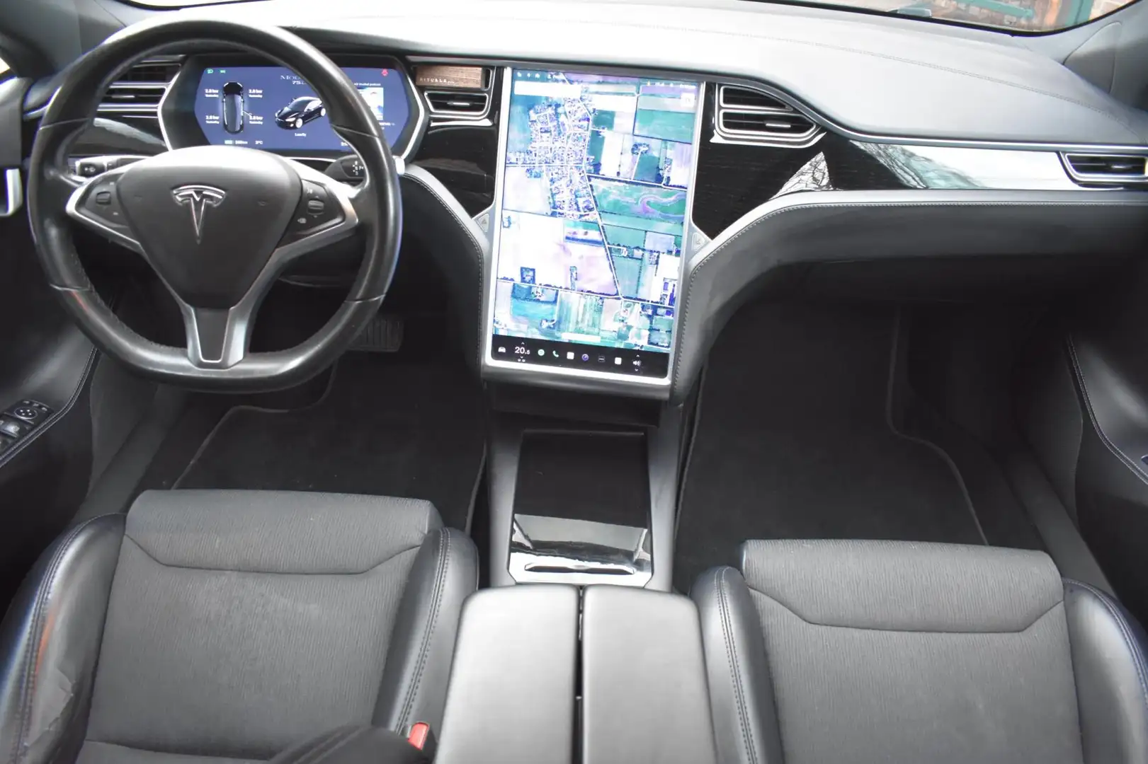 Tesla Model S 75D Base '18 Pano Leder LED Clima Inruil mogelijk Schwarz - 2