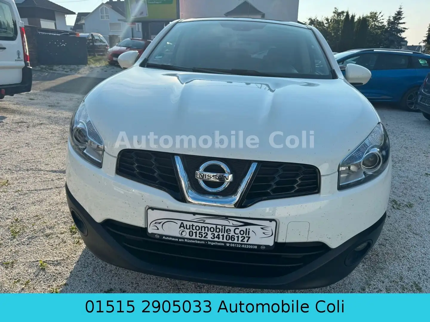Nissan Qashqai I-Way+Navi+Panorama+Klimaautomatik+Euro5 Blanc - 2