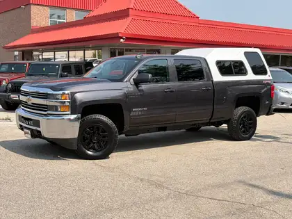 Black 2016 Chevrolet Silverado 2500HD Pickup Truck Four-Wheel Drive Automatic