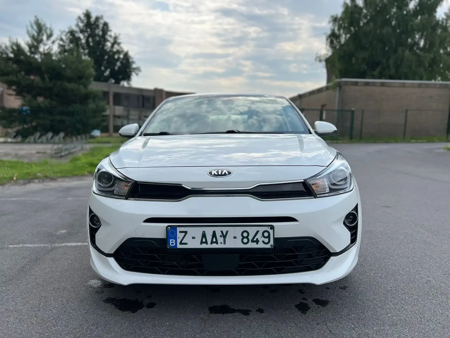 Kia Rio 1.0 Boite Auto GPS Caméra CarPlay TVADéduct Blanc - 2