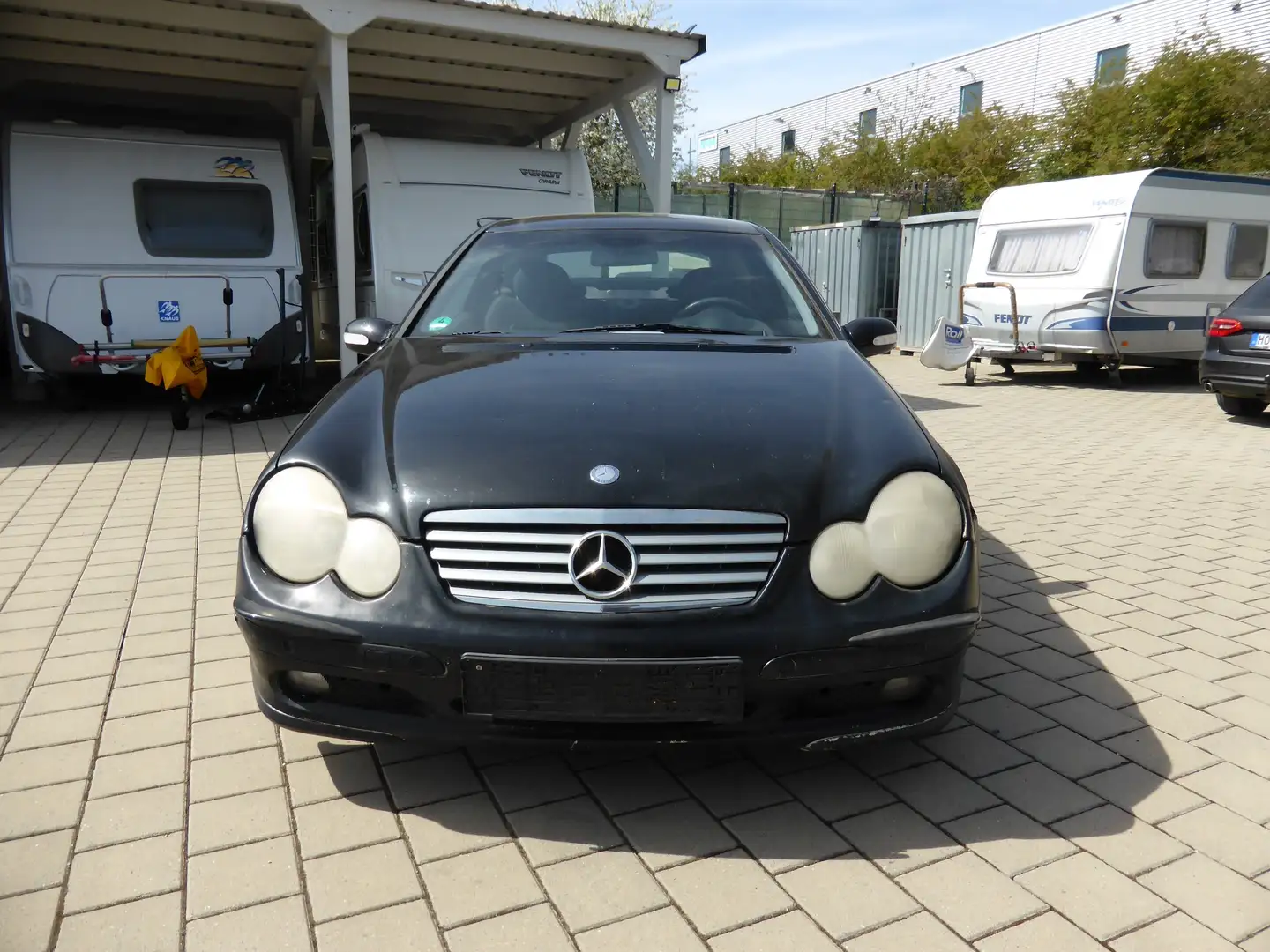 Mercedes-Benz C 180 Sportcoupe/Automatik/Klima/Sitzheizung Noir - 1