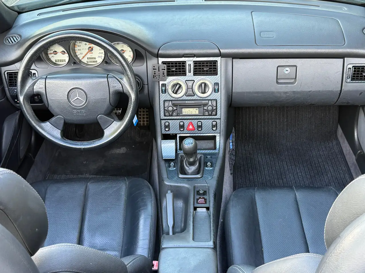 MERCEDES-BENZ SLK 200 COMPRESSEUR - 136 ch - SELLERIE CUIR