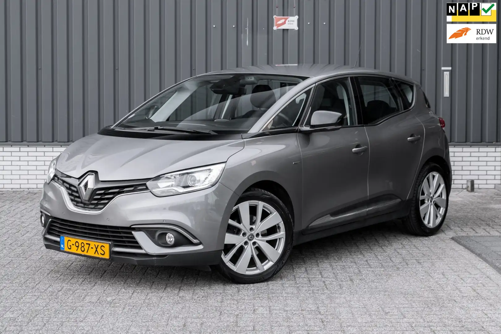 Renault Scenic 1.3 TCe Limited *Volledig Onderhouden* Grijs - 1
