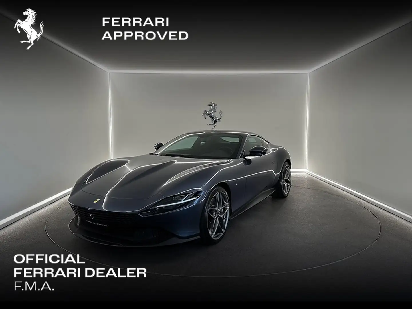 Ferrari Roma Blu Roma / Ferrari Approved Blauw - 1
