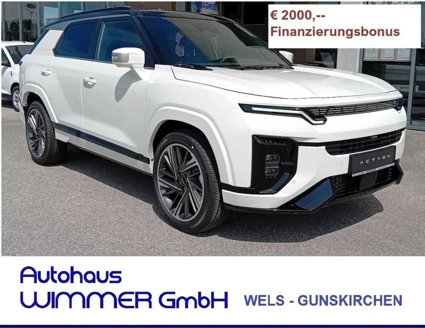 KGM Actyon 1,5 GDI Turbo Premium Aut. Weiß - 1