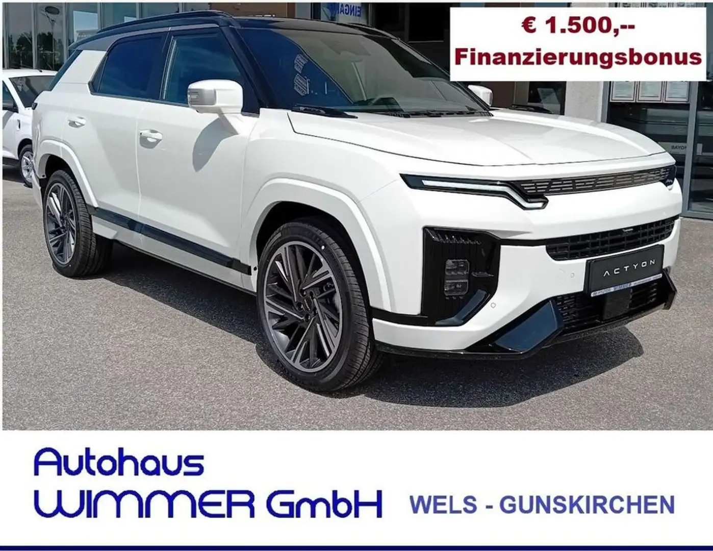 KGM Actyon 1,5 GDI Turbo Premium Aut. Weiß - 1