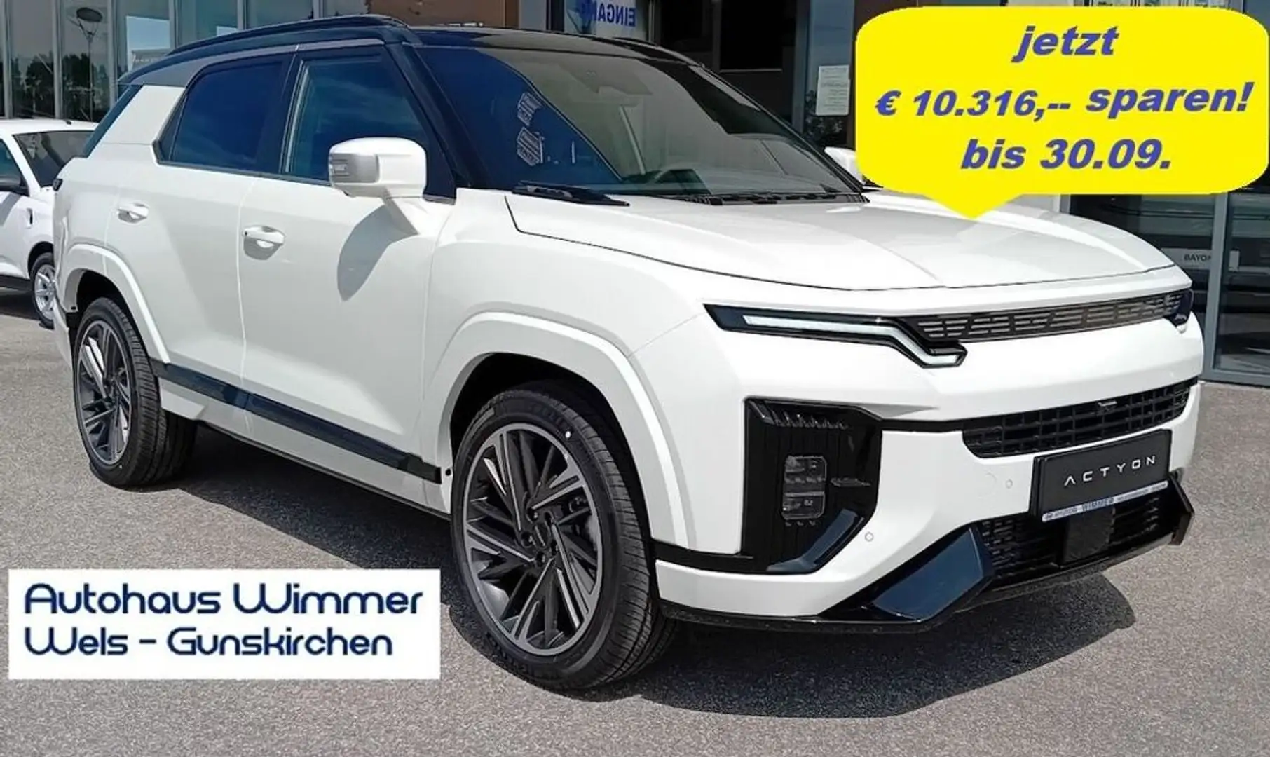 KGM Actyon 1,5 GDI Turbo Premium Aut. Weiß - 1