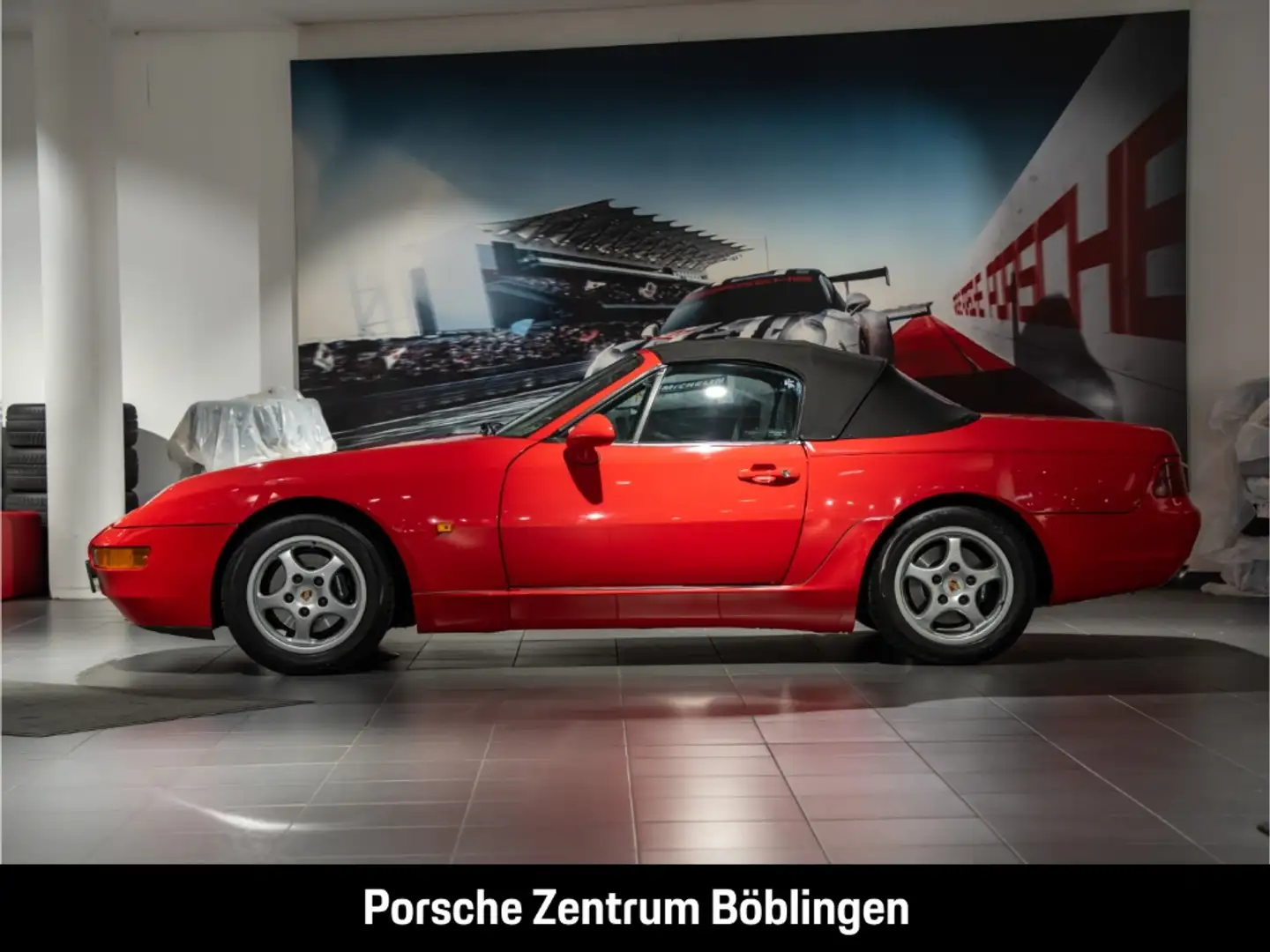 Porsche 968 Cabrio 1-Hand Tiptronic Hahn-Classic Roşu - 2