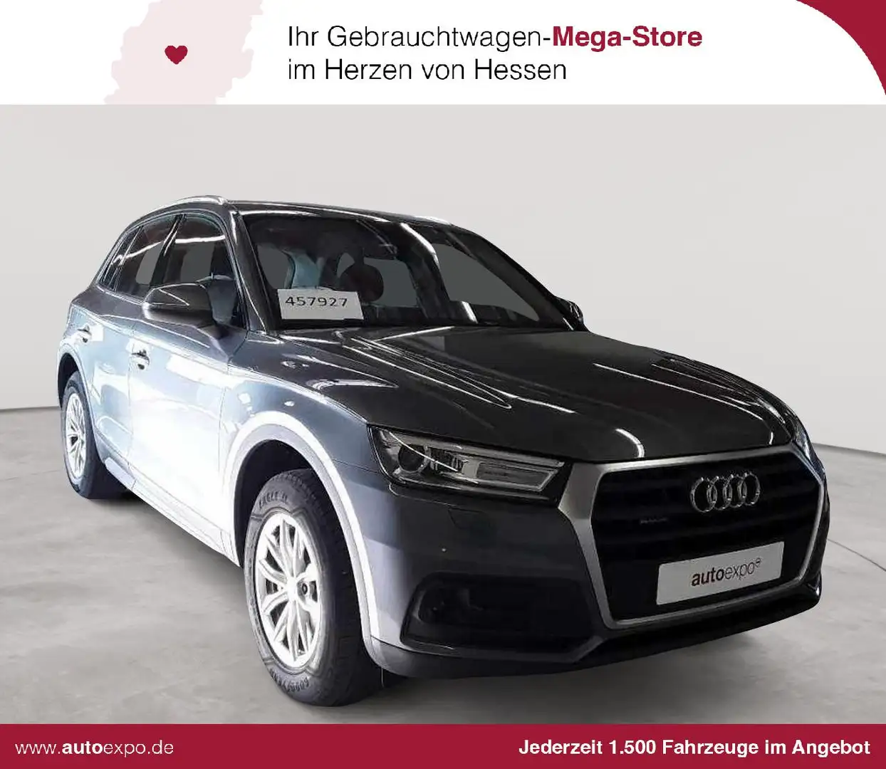 Audi Q5 Q5 2.0 TDI quattro S tronic HUD MMI NAVI BusiP Grau - 1