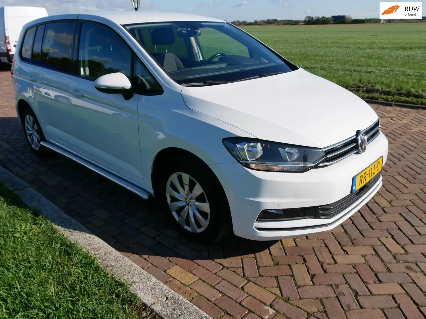 Volkswagen Touran 2.0 TDI SCR Comfortline DSG EX POLICE ** 7999 MARG Blanc - 1