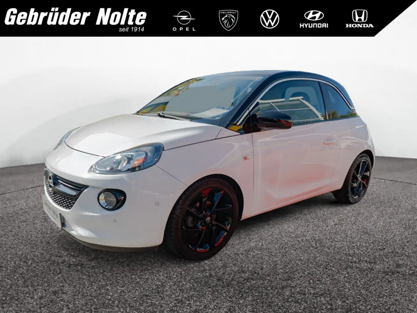 Opel Adam 1,4 Slam +Sport Paket+ erst 27 TKM !!! Weiß - 1