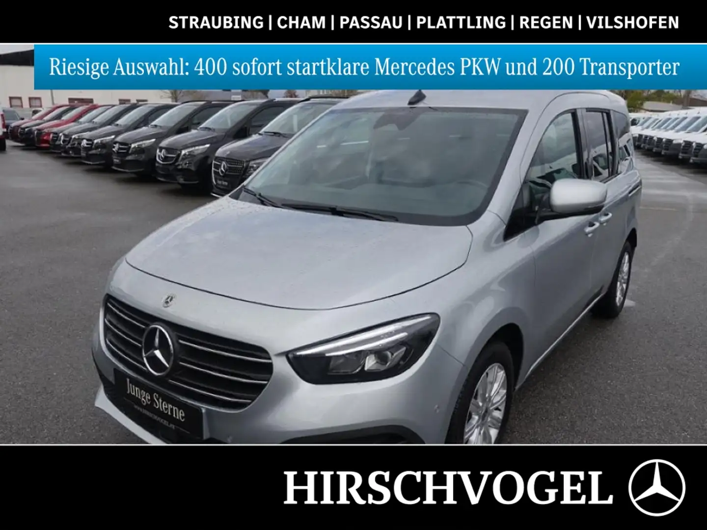 Mercedes-Benz T-Class T 180 d PROGRESSIVE Edition AHK MBUX+Kamera+LED Argent - 1