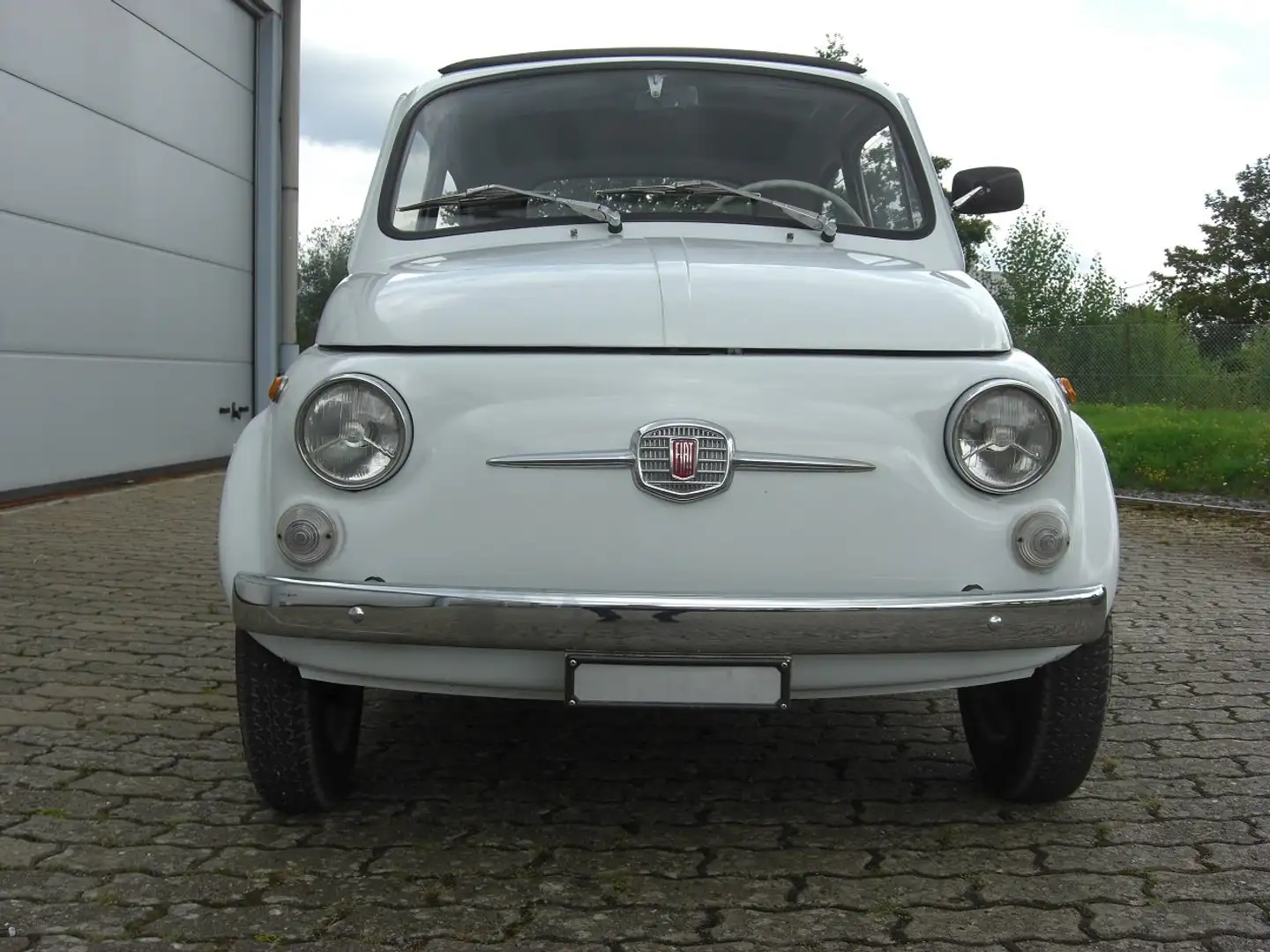 Fiat 500 F 1967 Restauriert. In Schweinfurt Blanc - 1