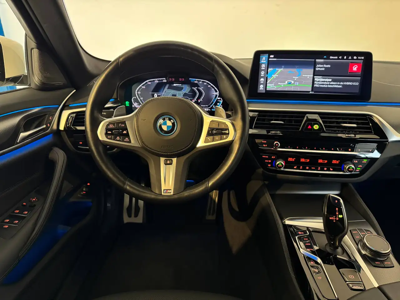 BMW 530 e xDrive Touring MSport/DrivAssProff/HarmanKardon/Head-up/Keyless/stuurverw/..., миниатюра 10