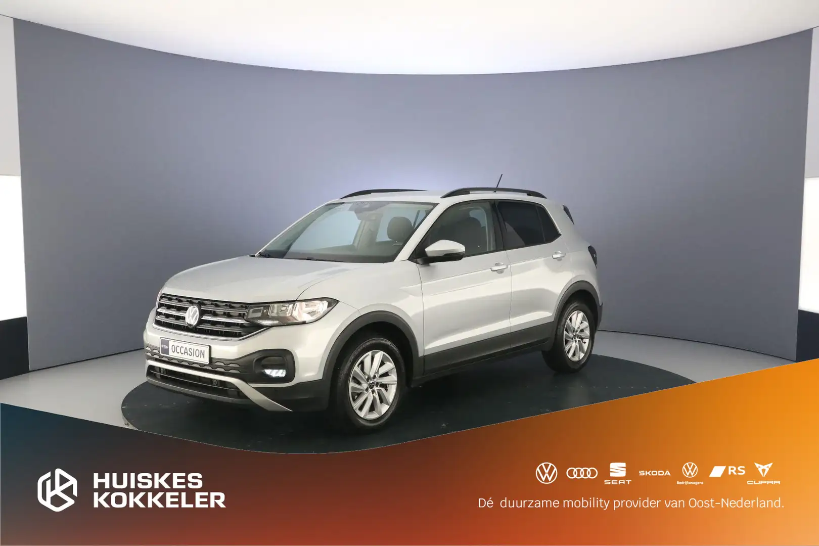 Volkswagen T-Cross Life 1.0 TSI 110pk DSG Automaat Adaptive cruise co Argent - 1