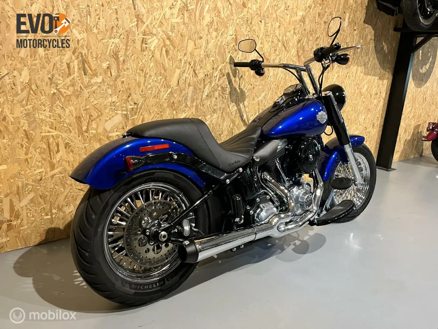 Harley-Davidson Softail Slim Albastru - 2