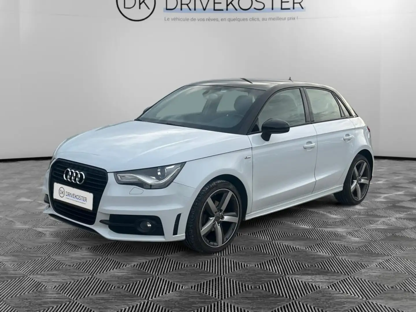 Audi A1 Sportback 1.2 TFSI - 86 - Start/Stop  SPORTBACK S line PHASE 1 Blanc - 1