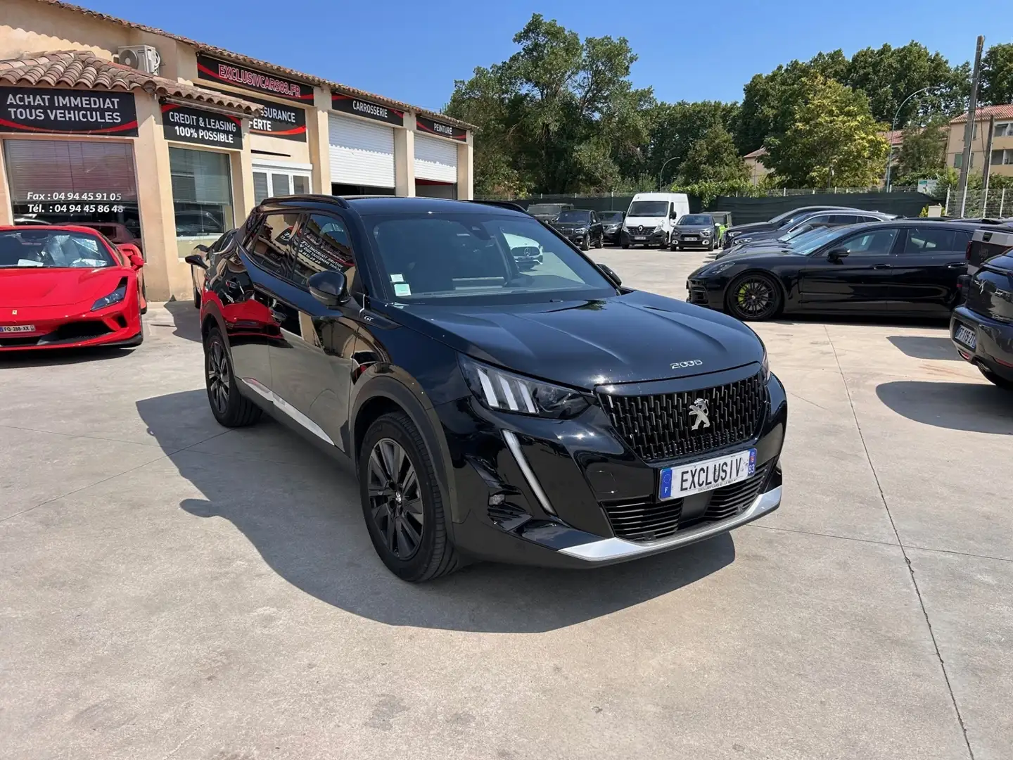 Peugeot 2008 1.2 PURETECH 155CH S\u0026S GT EAT8 Noir - 2