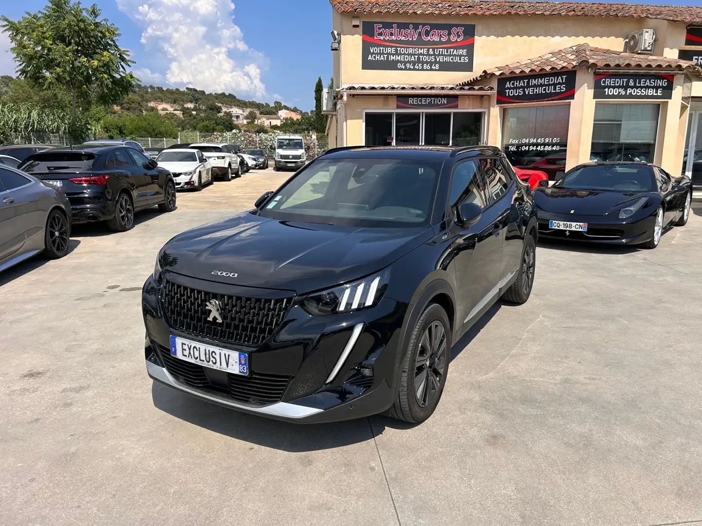 Peugeot 2008 1.2 PURETECH 155CH S\u0026S GT EAT8 Noir - 1