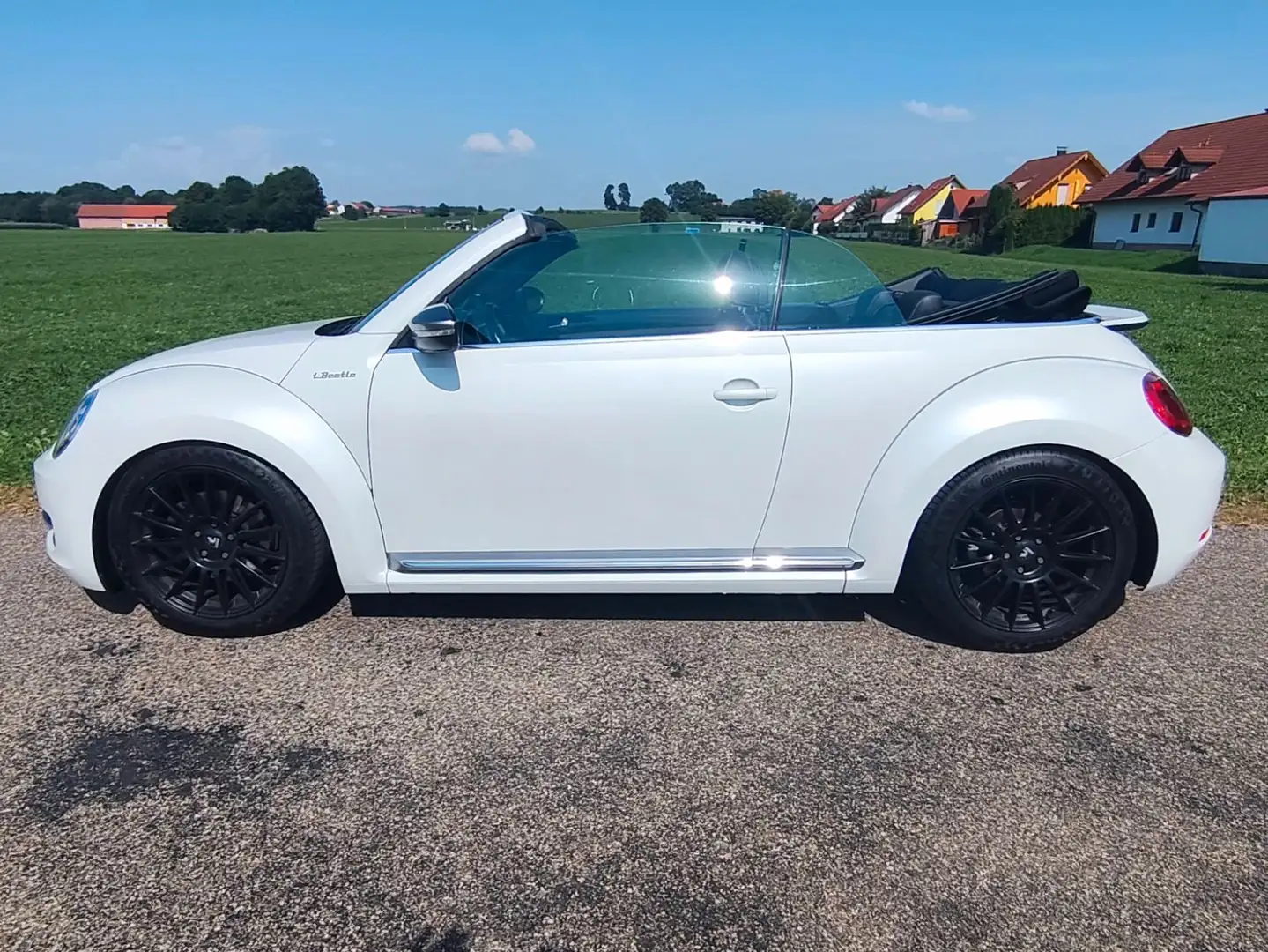 Volkswagen Beetle Cabriolet"iBeetle Design"Bi-Xenon*el.DACH Blanc - 1