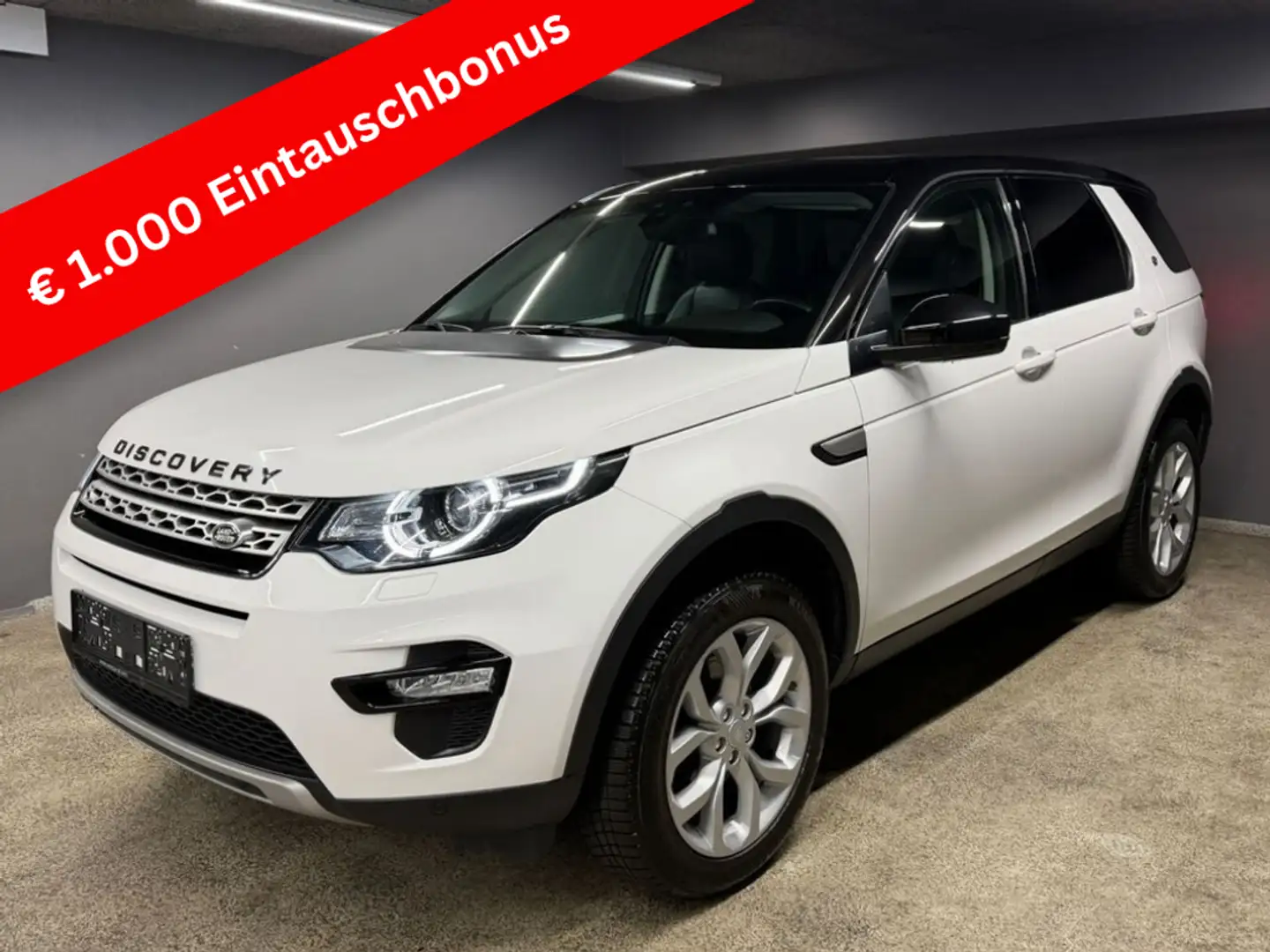 Land Rover Discovery Sport 2,0 TD4 4WD  Aut Weiß - 1