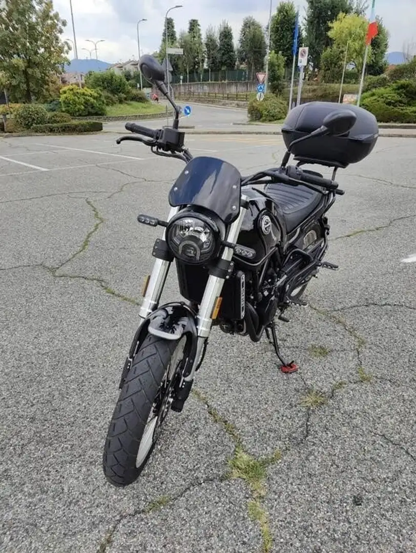 Benelli Leoncino 500 Trail Zwart - 1