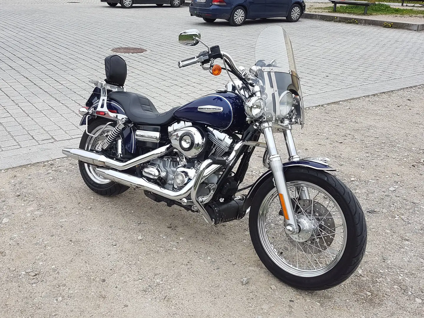 Harley-Davidson Dyna Super Glide FXDC Custom FD2 Kék - 1