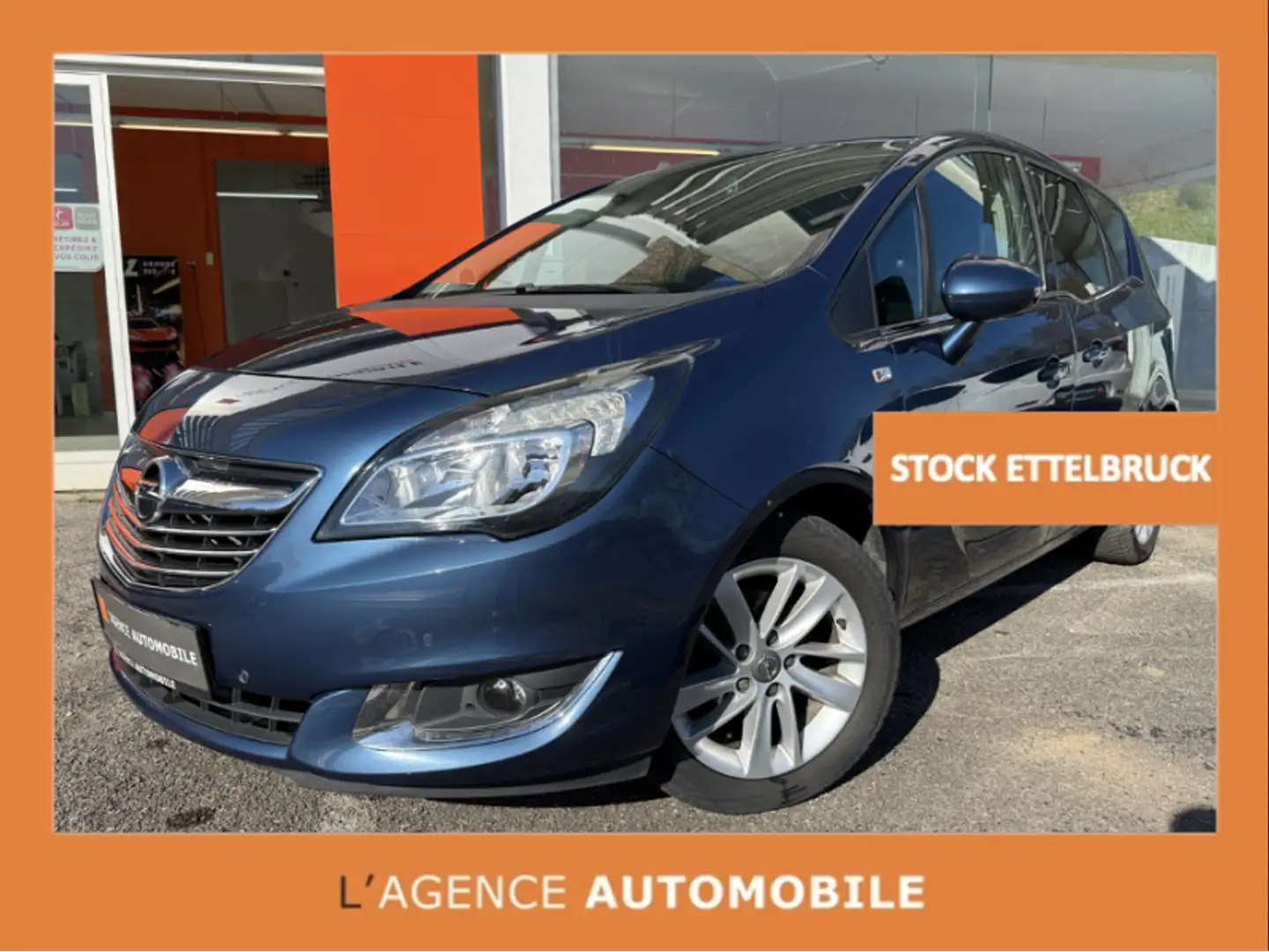 Opel Meriva 1.4 Turbo - 120 ch Cosmo - Gar Blauw - 1
