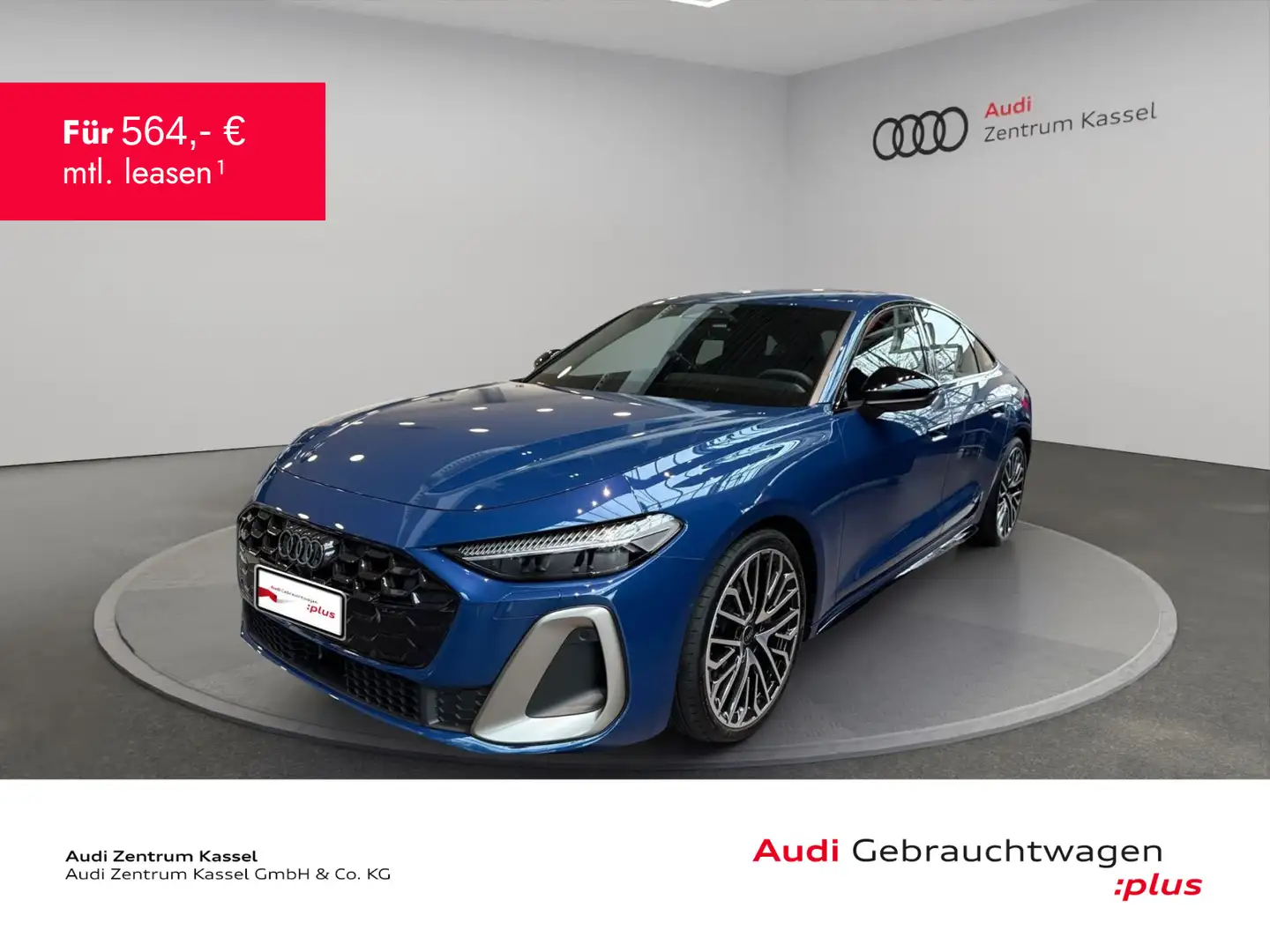 Audi A5 TFSI qu. S line Matrix 360° Navi Blau - 1