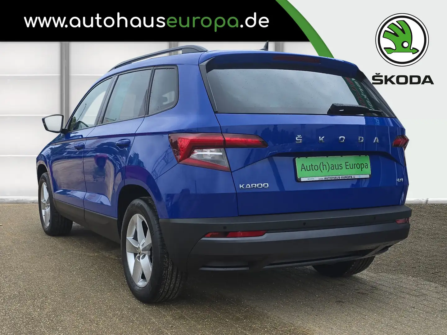 Skoda Karoq 2.0 TDI DSG 4x4 Ambition Navi Klima SmartLink eKla Blau - 2