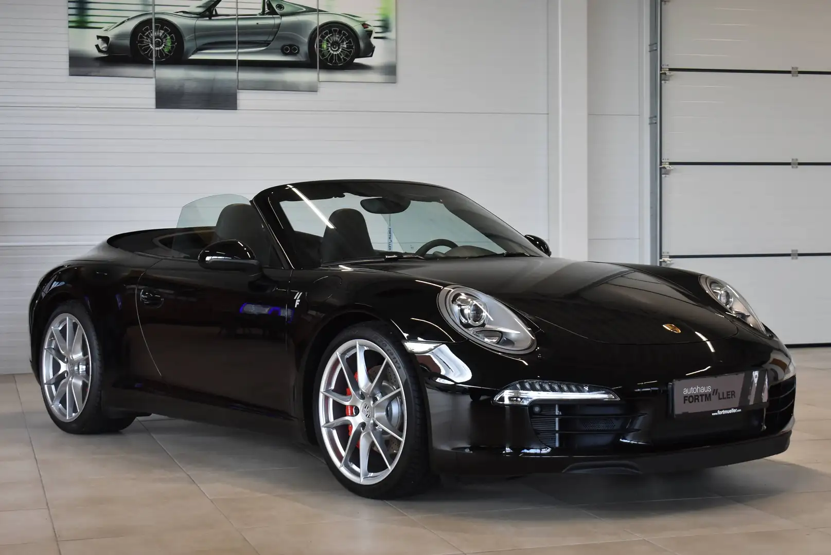 Porsche 911 3.8 Carrera S Cabrio PDK /Chrono /Sportabgas Schwarz - 2